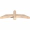 Ekena Millwork Bellingham Smooth Timber Gable Bracket, Douglas Fir, 60"W x 20"H x 5 1/2"D x 5 1/2"F, 8/12 Pitch GBW060X20X0606BEL00SDF - alternate 3